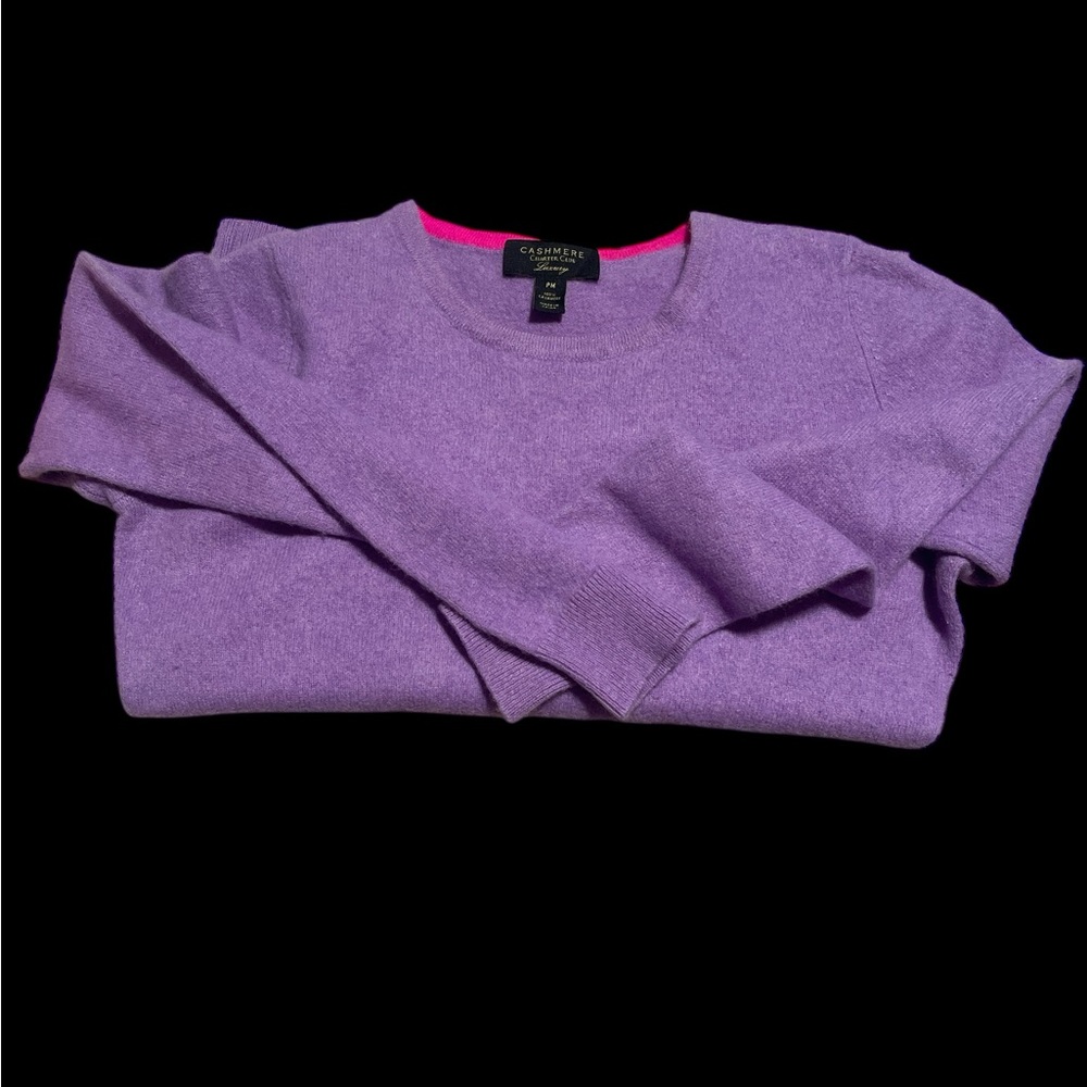 Charter Club Luxury Women's Crew Neck cashmere sweater